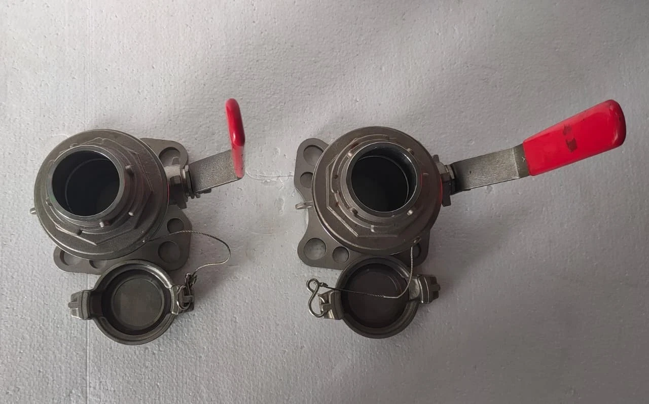 **NEW** Hermetic Compact Valve C2-SS-BL, 2" DUJ flange, blind cover P/N: TS10081 - Image 2